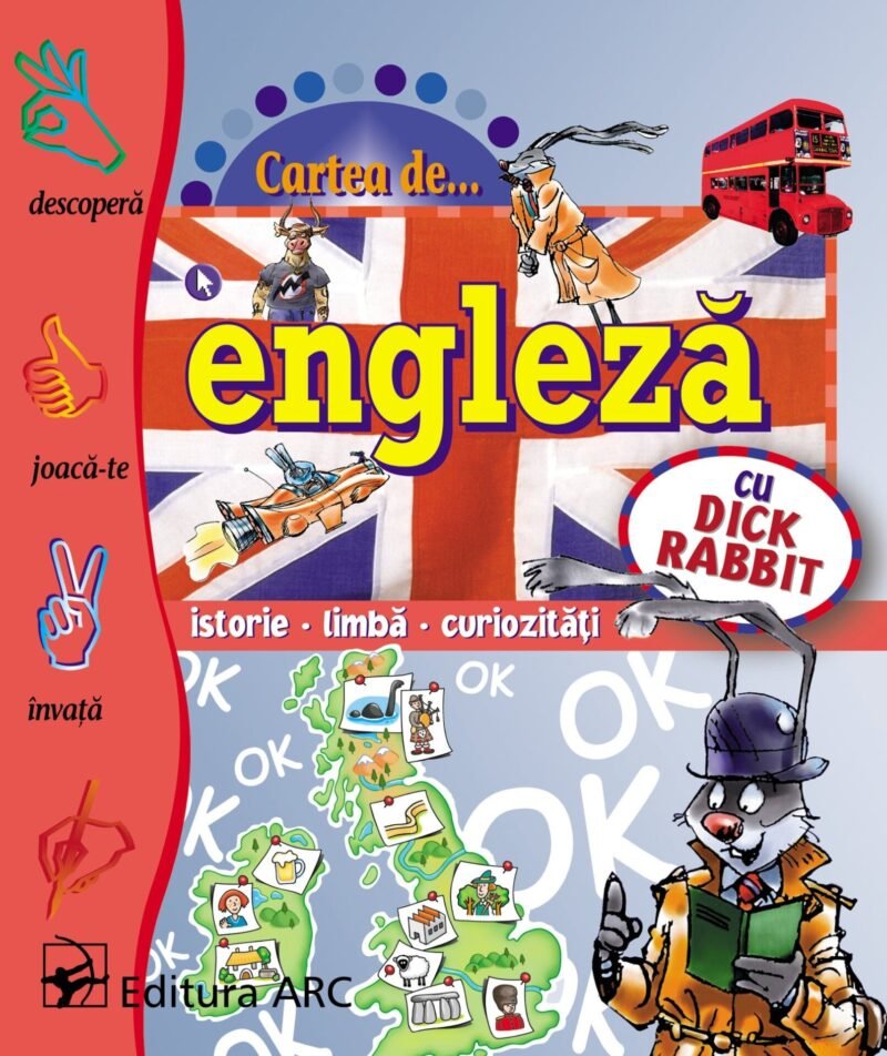 Cartea de... engleză cu Dick Rabbit