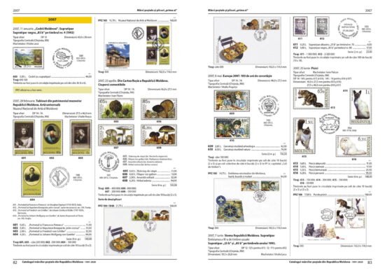 Catalogul mărcilor poștale din Republica Moldova. 1991-2020