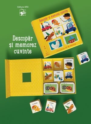 Descopăr și memorez cuvinte. Prima mea bibliotecă + joc de memorie