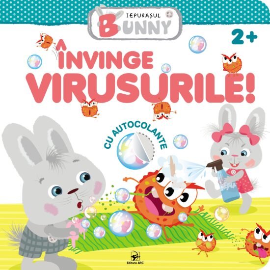 Învinge virusurile! Iepurașul Bunny. Cu autocolante