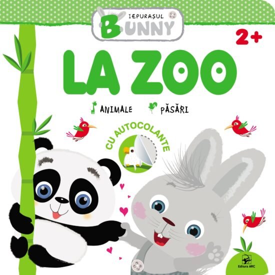 La zoo. Iepurașul Bunny. Cu autocolante