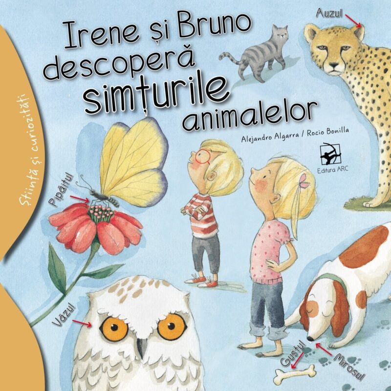 Irene și Bruno descoperă simțurile animalelor
