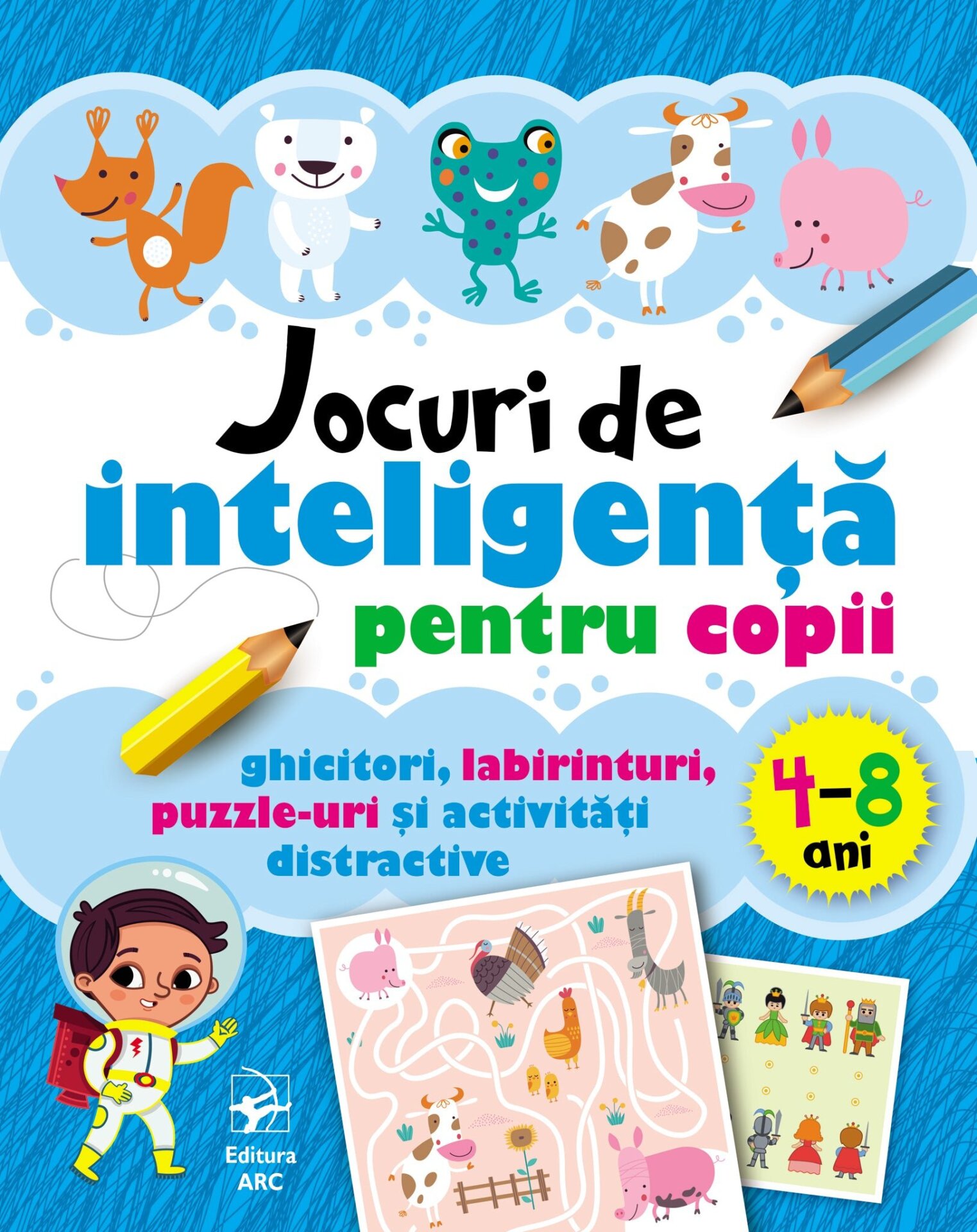 Jocuri de inteligență pentru copii. 4-8 ani