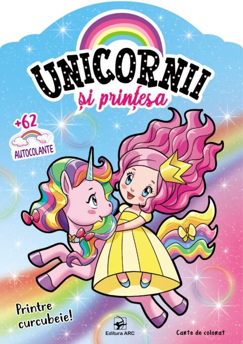 Printre curcubeie! Unicornii și prințesa