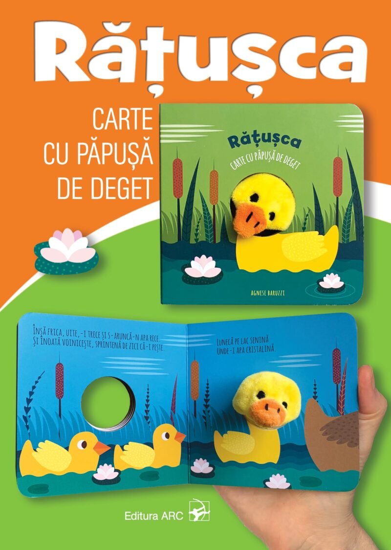 Rățușca. Carte cu păpușă de deget