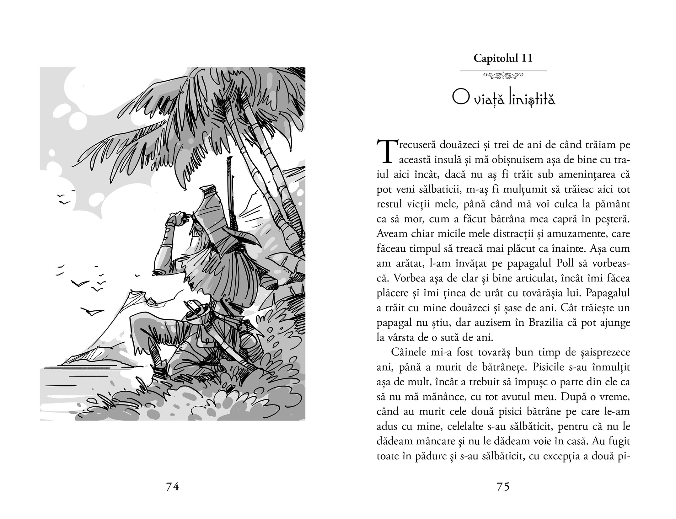 Robinson Crusoe. Mari clasici ilustrați 