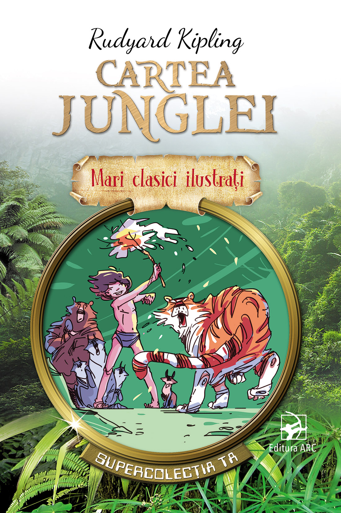 Cartea Junglei. Mari clasici ilustrați