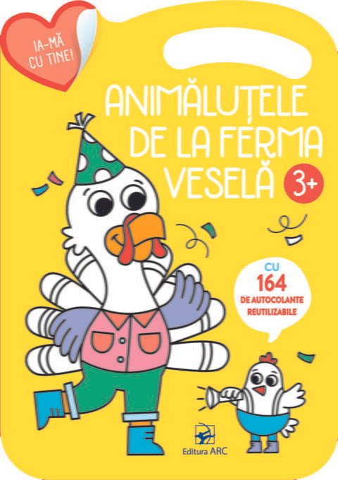 Animăluțele de la ferma veselă. 3+