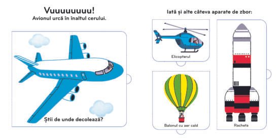 Transporturile. Cartea mea cu ilustrații