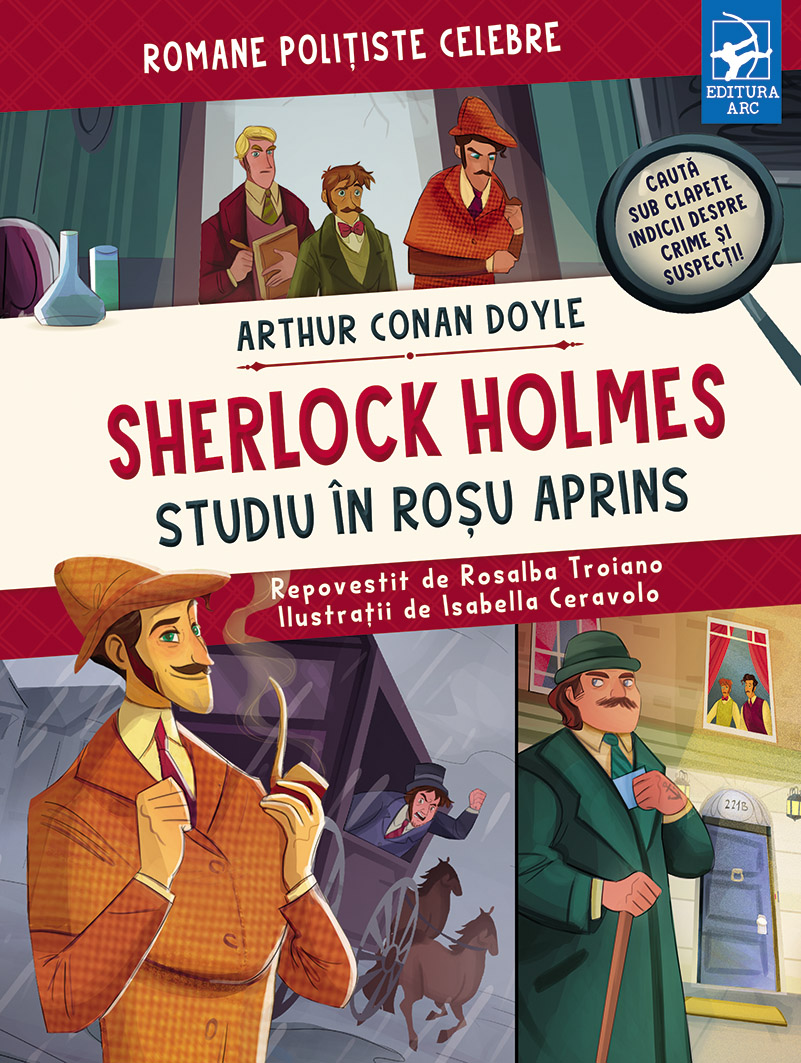 Sherlock Holmes. Studiu în roșu aprins