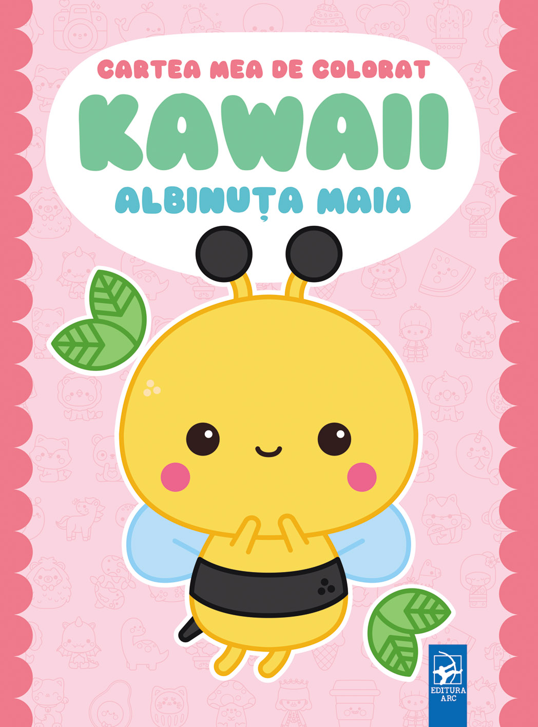 Cartea mea de colorat KAWAII. Albinuța Maia